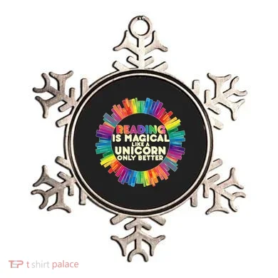 Reading Is Magical Like A Unicorn Only Better Ornament