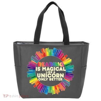 Reading Is Magical Like A Unicorn Only Better Tote Bag
