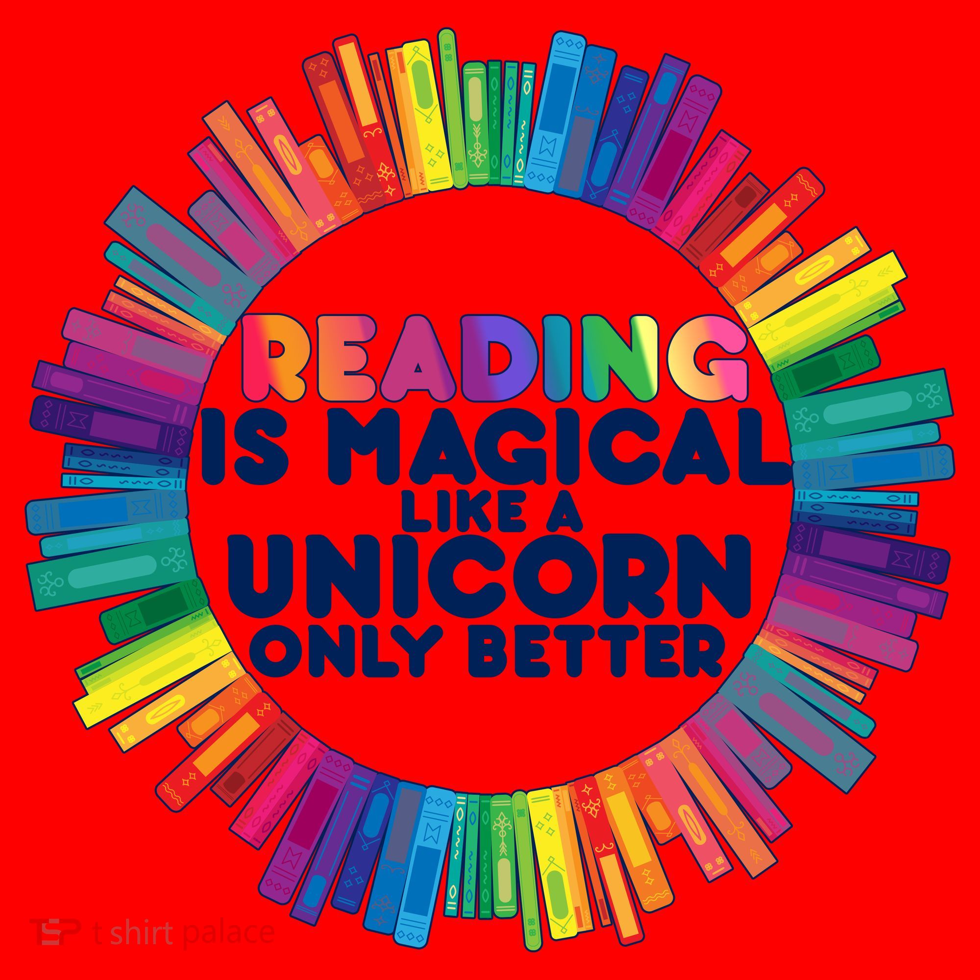 Reading Is Magical Like A Unicorn Only Better Santa Hat