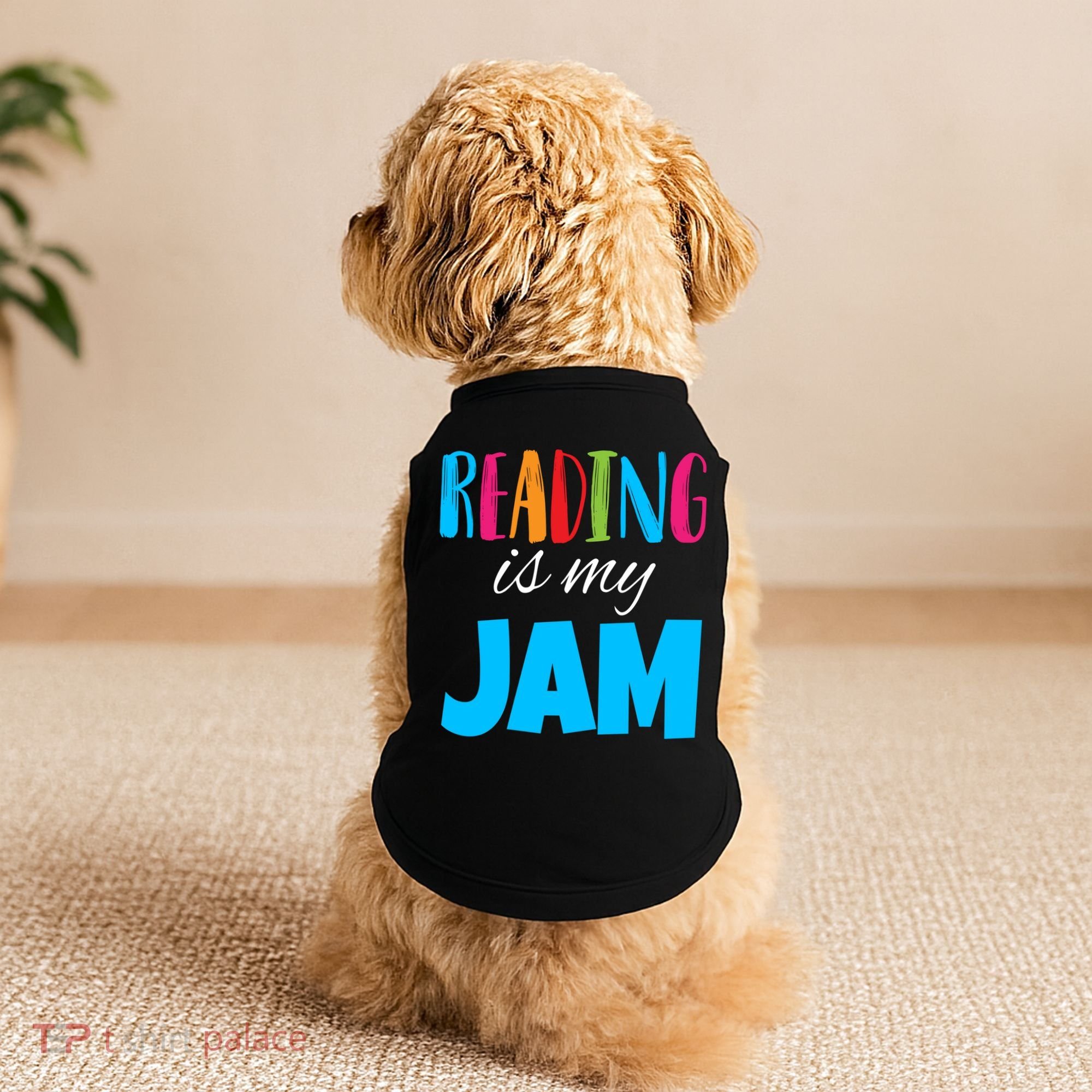 Reading Is My Jam Doggie Tank
