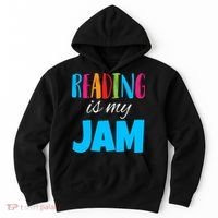 Reading Is My Jam Hoodie thumb 0