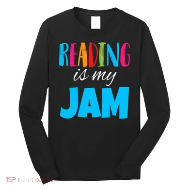 Reading Is My Jam Long Sleeve Shirt