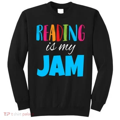 Reading Is My Jam Sweatshirt