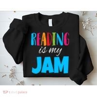 Reading Is My Jam Sweatshirt thumb 2