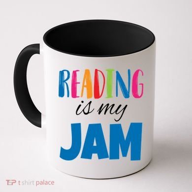 Reading Is My Jam Coffee Mug