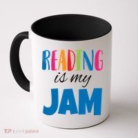 Reading Is My Jam Coffee Mug thumb 0