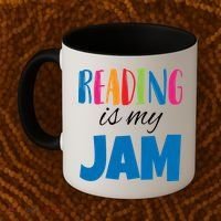 Reading Is My Jam Coffee Mug thumb 2