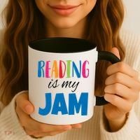 Reading Is My Jam Coffee Mug thumb 3