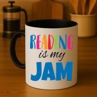 Reading Is My Jam Coffee Mug thumb 4