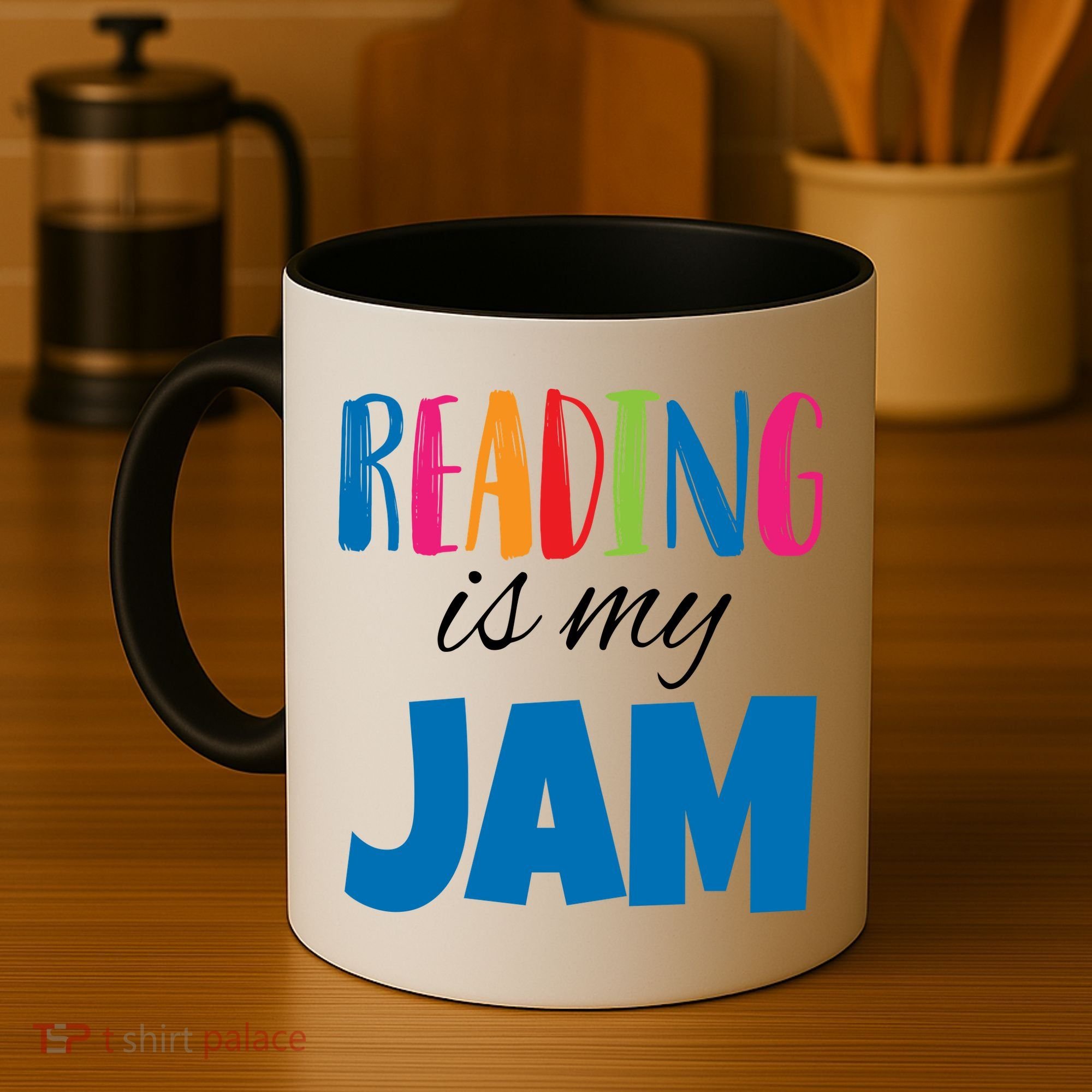 Reading Is My Jam Coffee Mug