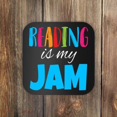 Reading Is My Jam Coaster
