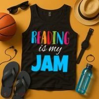 Reading Is My Jam Tank Top thumb 4