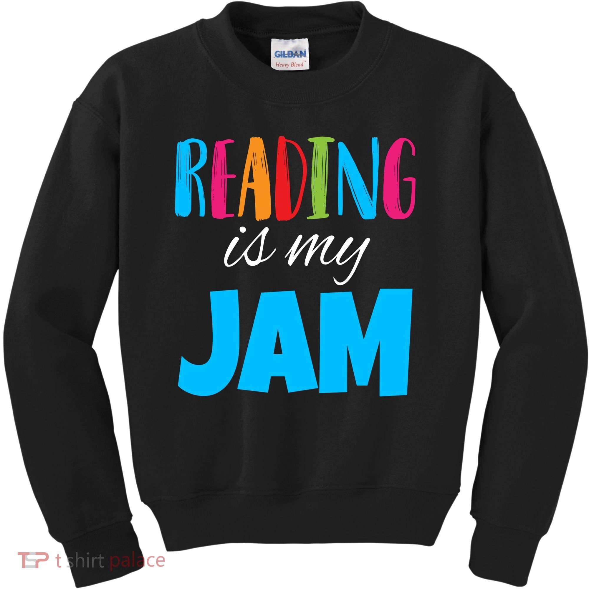 Reading Is My Jam Kids Sweatshirt