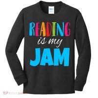 Reading Is My Jam Kids Long Sleeve Shirt thumb 0