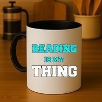 Reading Is My Thing Coffee Mug thumb 4