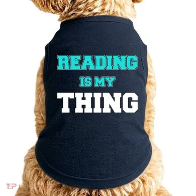 Reading Is My Thing Doggie Tank