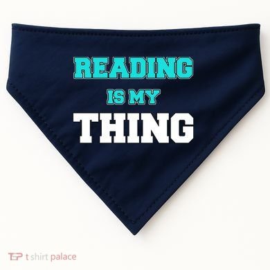 Reading Is My Thing USA-Made Doggie Bandana