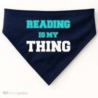 Reading Is My Thing USA-Made Doggie Bandana thumb 0