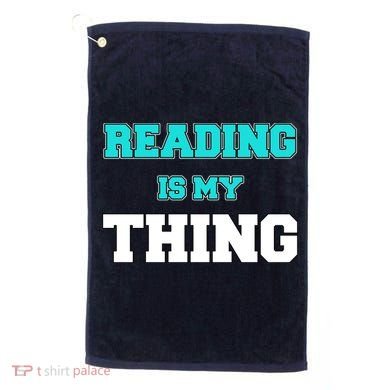 Reading Is My Thing Golf Towel
