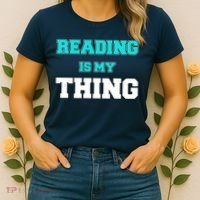 Reading Is My Thing Women's T-Shirt thumb 2
