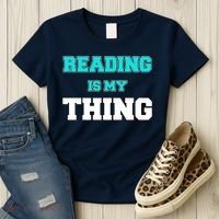 Reading Is My Thing Women's T-Shirt thumb 3