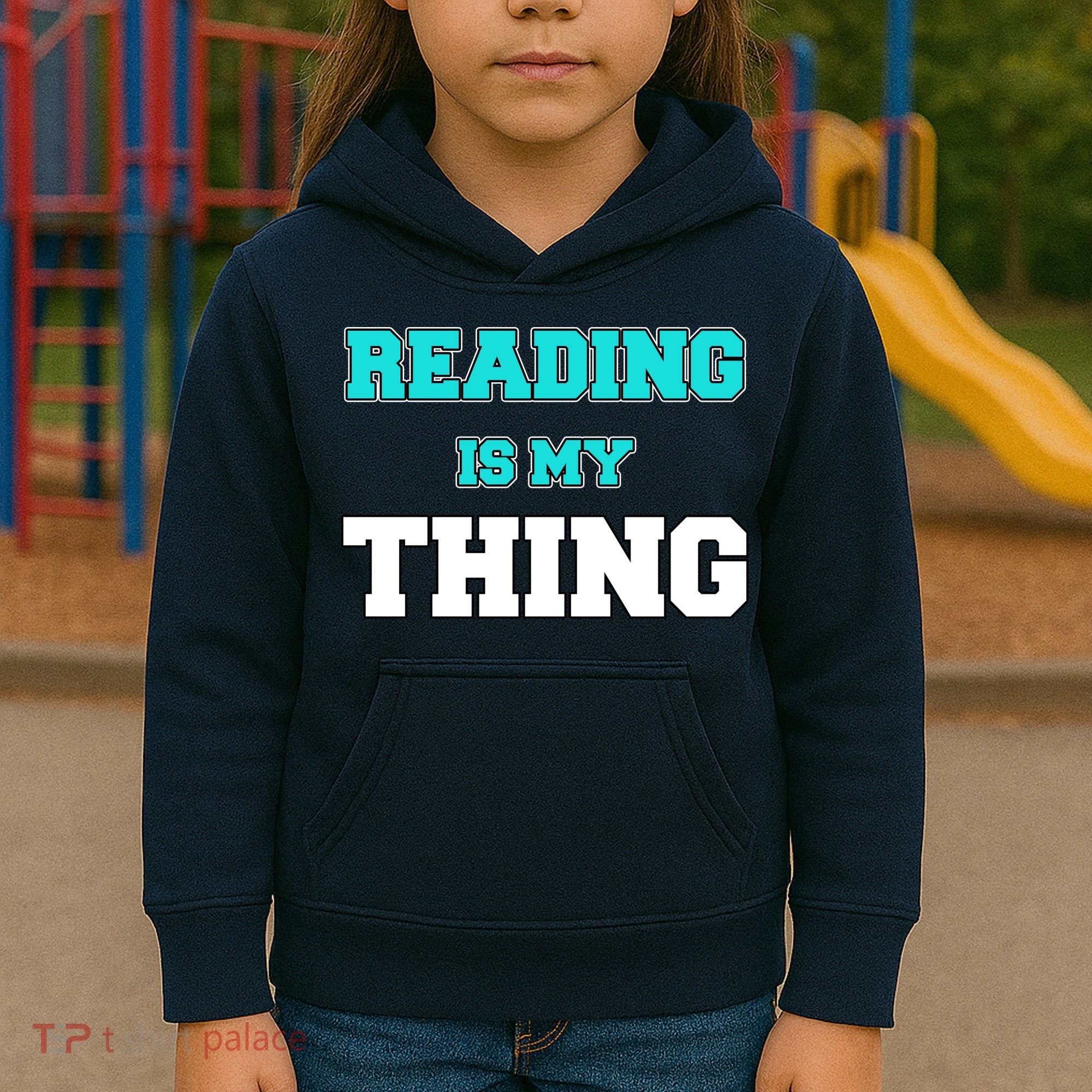 Reading Is My Thing Kids Hoodie