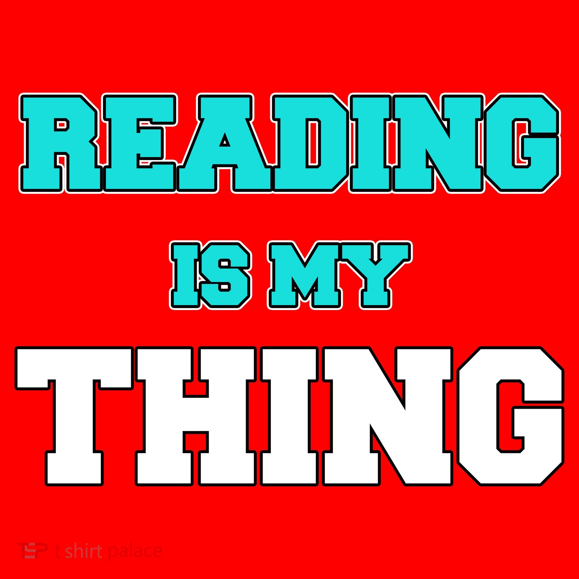 Reading Is My Thing Santa Hat