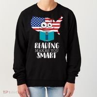 Reading Makes You Smart Women's Sweatshirt thumb 0