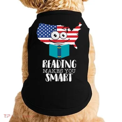 Reading Makes You Smart Doggie Tank