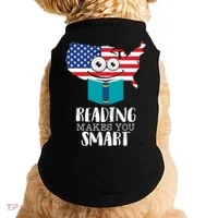 Reading Makes You Smart Doggie Tank thumb 0