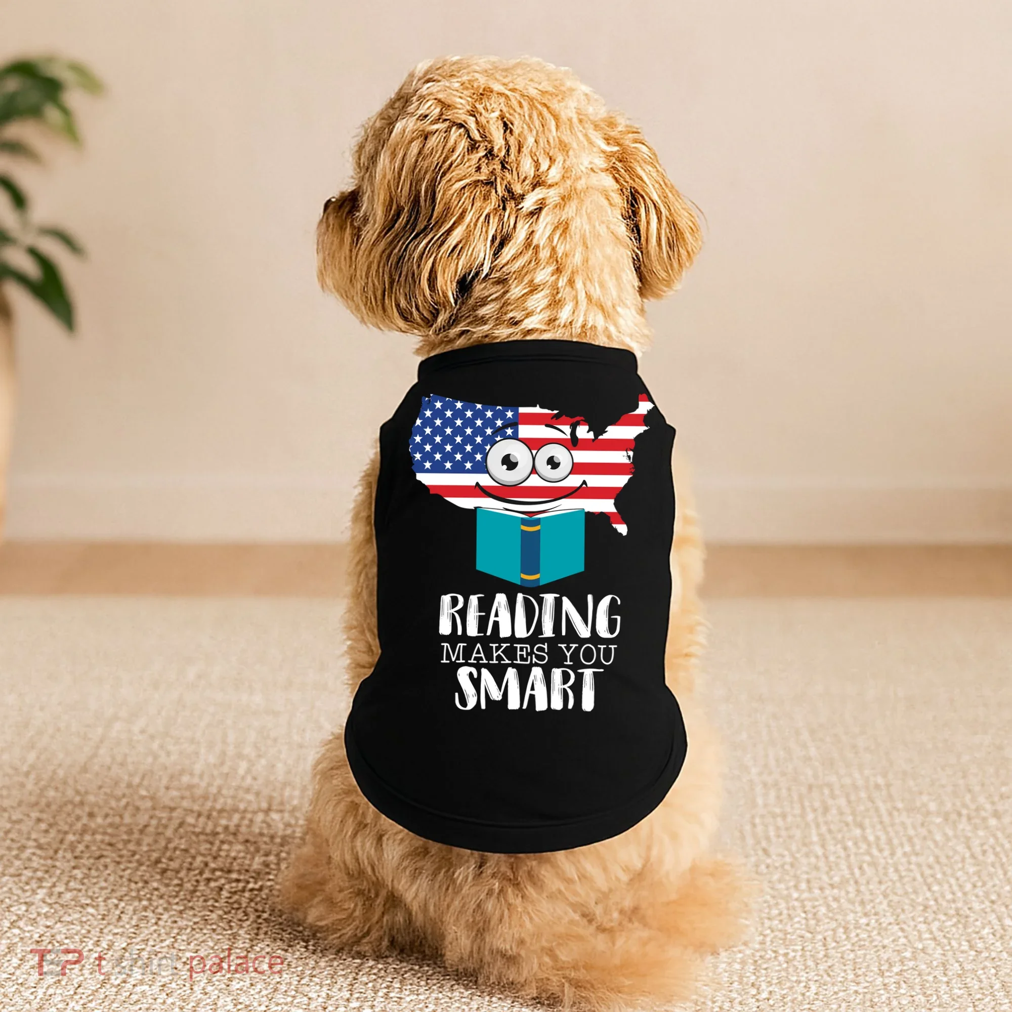 Reading Makes You Smart Doggie Tank