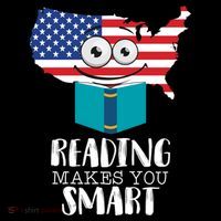 Reading Makes You Smart Doggie Tank thumb 4