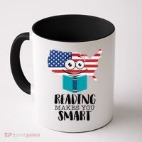 Reading Makes You Smart Coffee Mug thumb 0