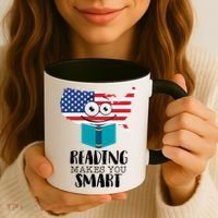 Reading Makes You Smart Coffee Mug thumb 3