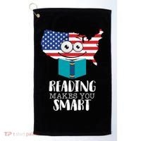 Reading Makes You Smart Golf Towel thumb 0