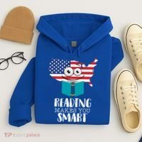 Reading Makes You Smart Hoodie thumb 4