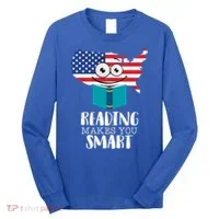 Reading Makes You Smart Long Sleeve Shirt thumb 0