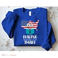 Reading Makes You Smart Sweatshirt thumb 2