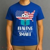 Reading Makes You Smart T-Shirt thumb 3