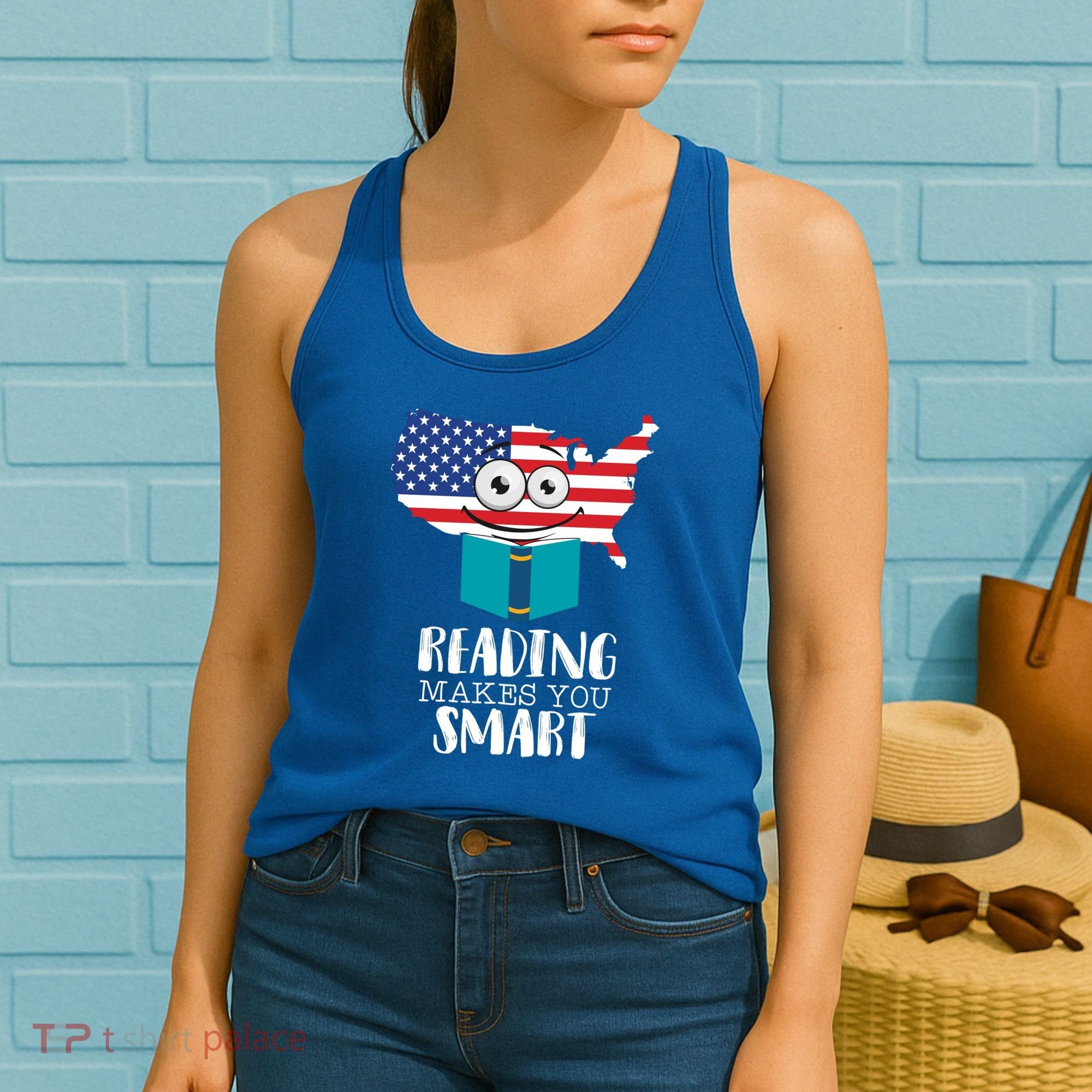 Reading Makes You Smart Women's Tank Top