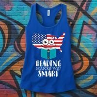 Reading Makes You Smart Women's Tank Top thumb 3