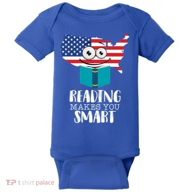 Reading Makes You Smart Baby Bodysuit
