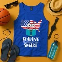 Reading Makes You Smart Tank Top thumb 4