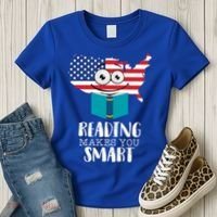Reading Makes You Smart Women's T-Shirt thumb 3