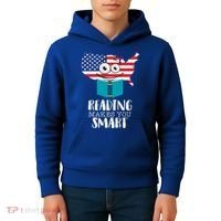 Reading Makes You Smart Kids Hoodie thumb 4