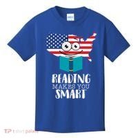 Reading Makes You Smart Kids T-Shirt thumb 0
