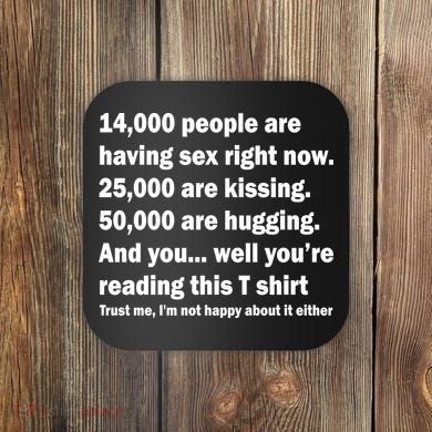 Reading This Funny Single Life Quote Coaster