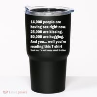 Reading This Funny Single Life Quote Tumbler thumb 0