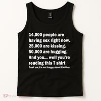 Reading This Funny Single Life Quote Tank Top thumb 2