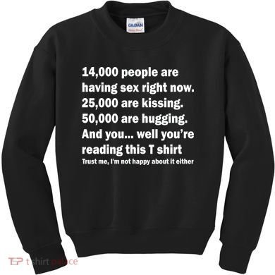 Reading This Funny Single Life Quote Kids Sweatshirt